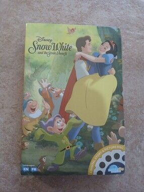 Disney Snow White And The Seven Dwarfs Moonlite Storybook Reel - New Sealed Case